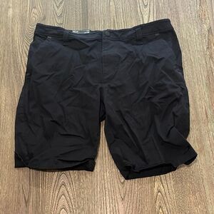Oakley Mens Chino Shorts Chino Shorts Mid Rise Regular Fit Stretch Black Size 36